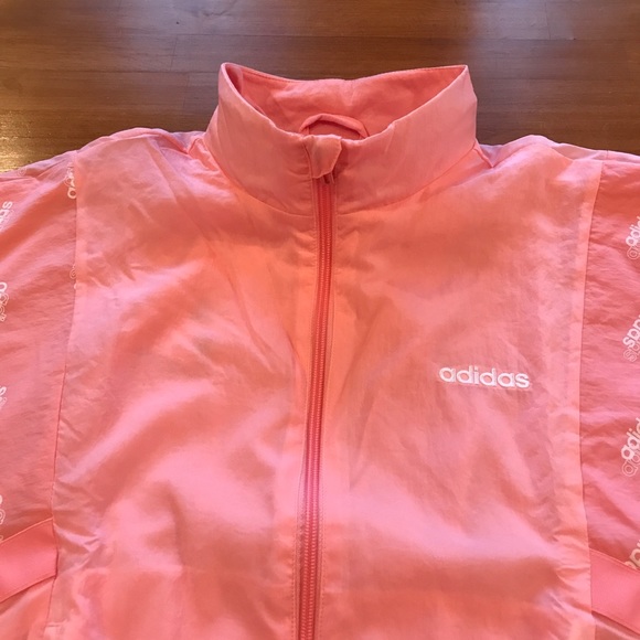 ADIDAS Pink Track Jacket - Picture 4 of 5